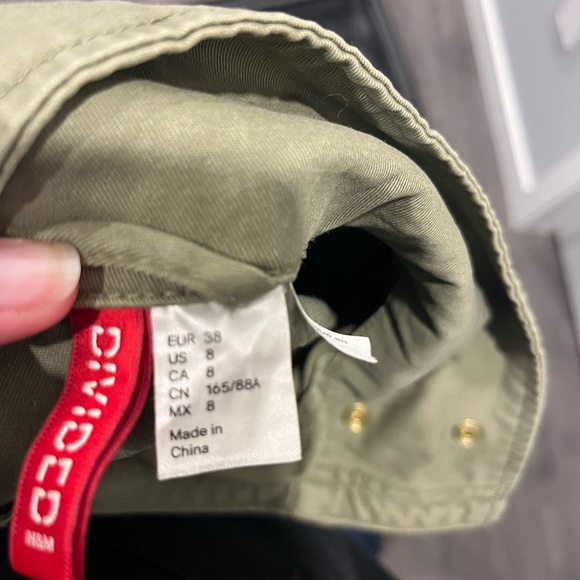 Army Green Canvas Jacket - Picture 4 of 4